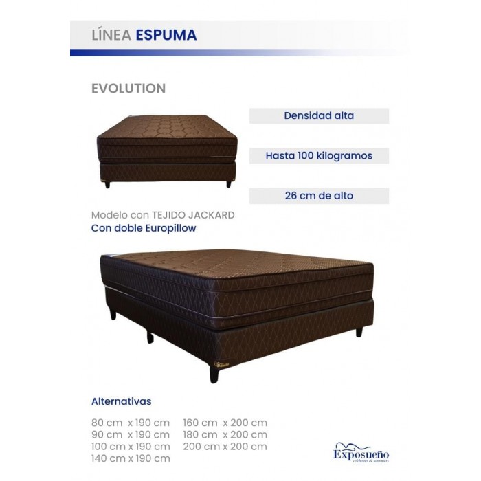 Conjunto Exposueño Evolution 100x190