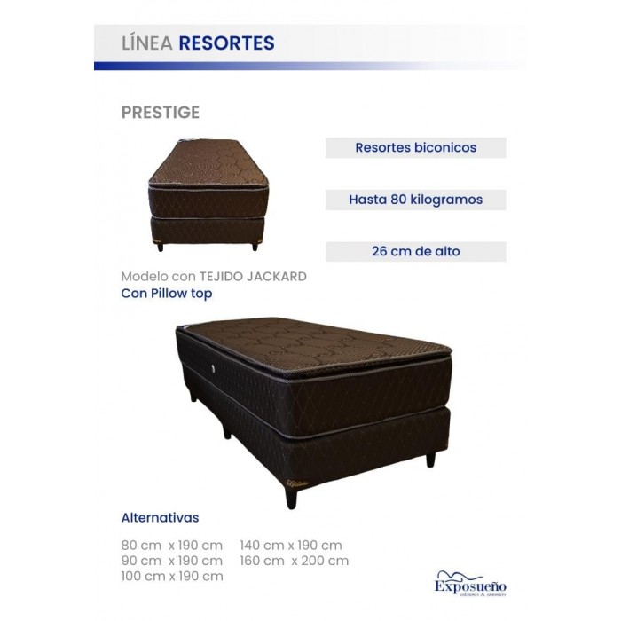 Colchón Exposueño Prestige 80x190